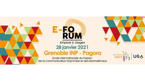 Le 28 janvier le Forum &agrave; Pagora devient E-Forum !